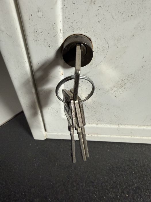 Skrzynka na listy biała Postkasten