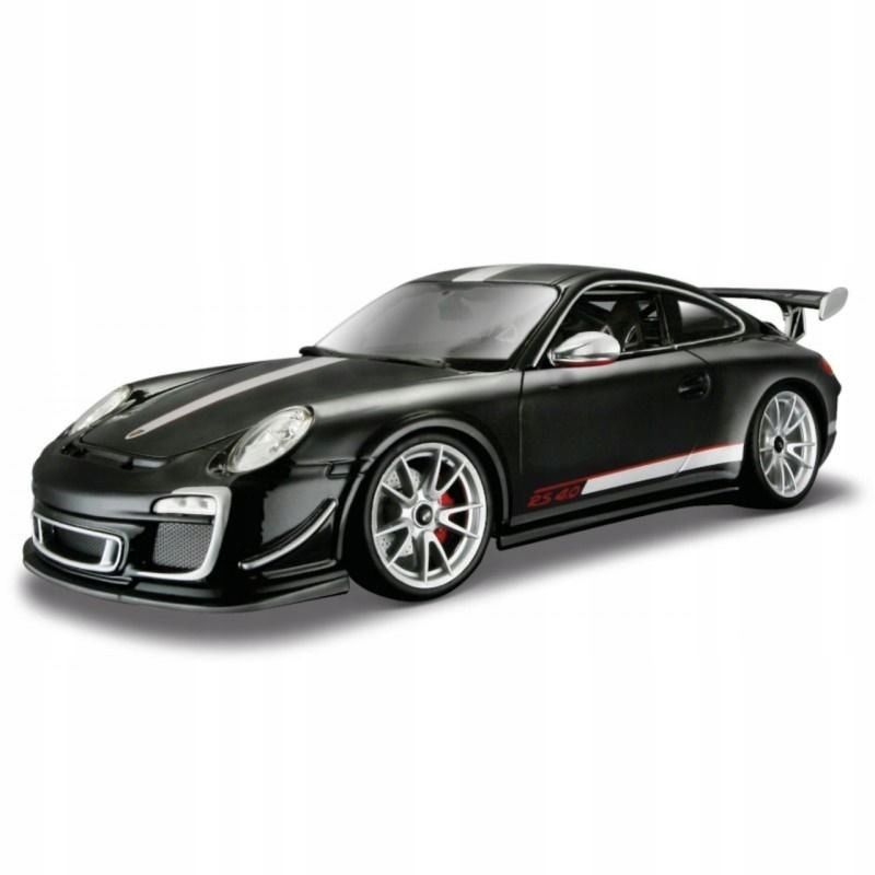 Porsche 911 Gt3 Rs 4.0 Black 1:18 Bburago, Bburago