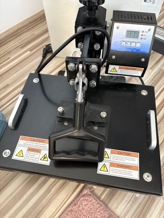 Prasa sublimacyjna koszulki kubki