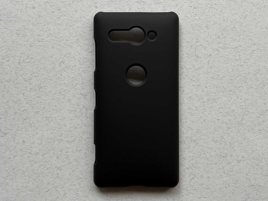 Sony Xperia XZ2 Compact чохол матовий пластик чорний тонкий чехол