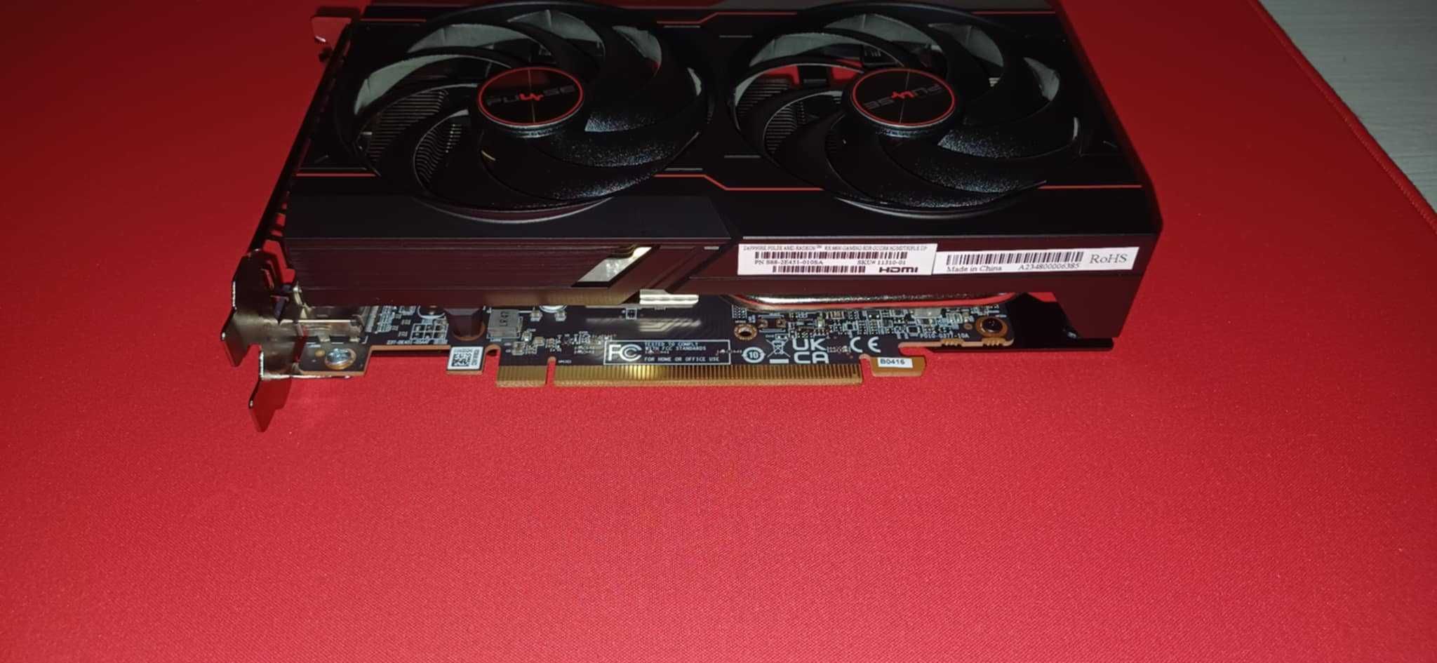Karta graficzna RX 6600 Sapphire Pulse 8GB – stan nienaganny