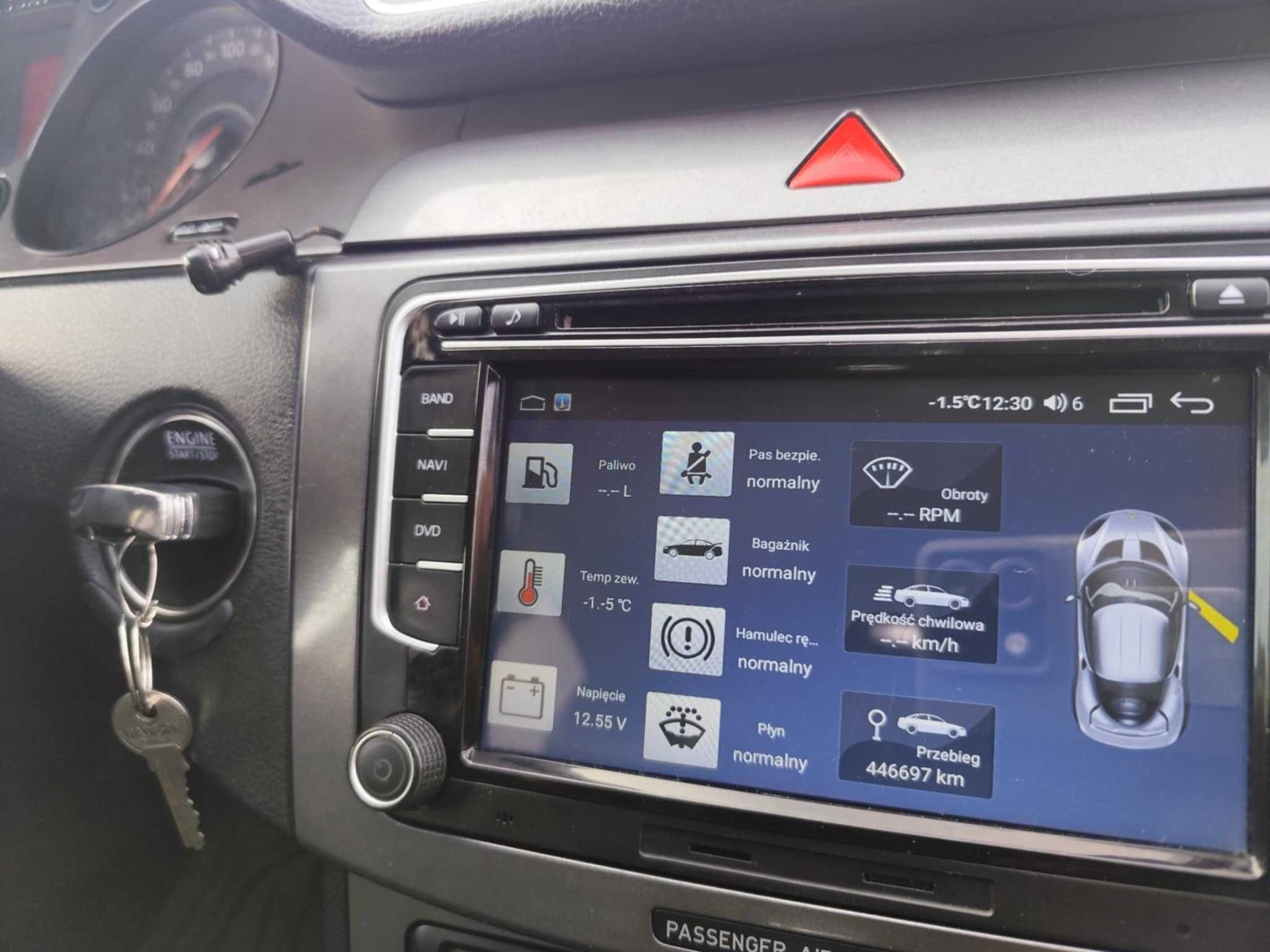 Business Line google maps youtube stacja multimedialna vw passat B6,B7