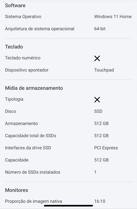 Portatil Acer swift5 14”