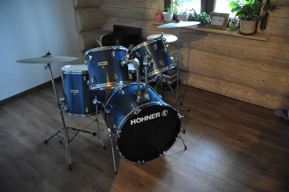 Perkusja HOHNER-lepsza od Amati-kompletny zestaw przygotowany do gry!