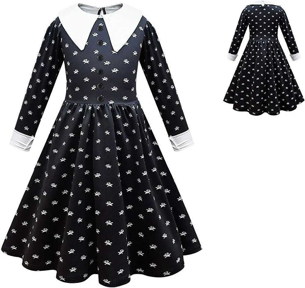 Vestido Wednesday Addams