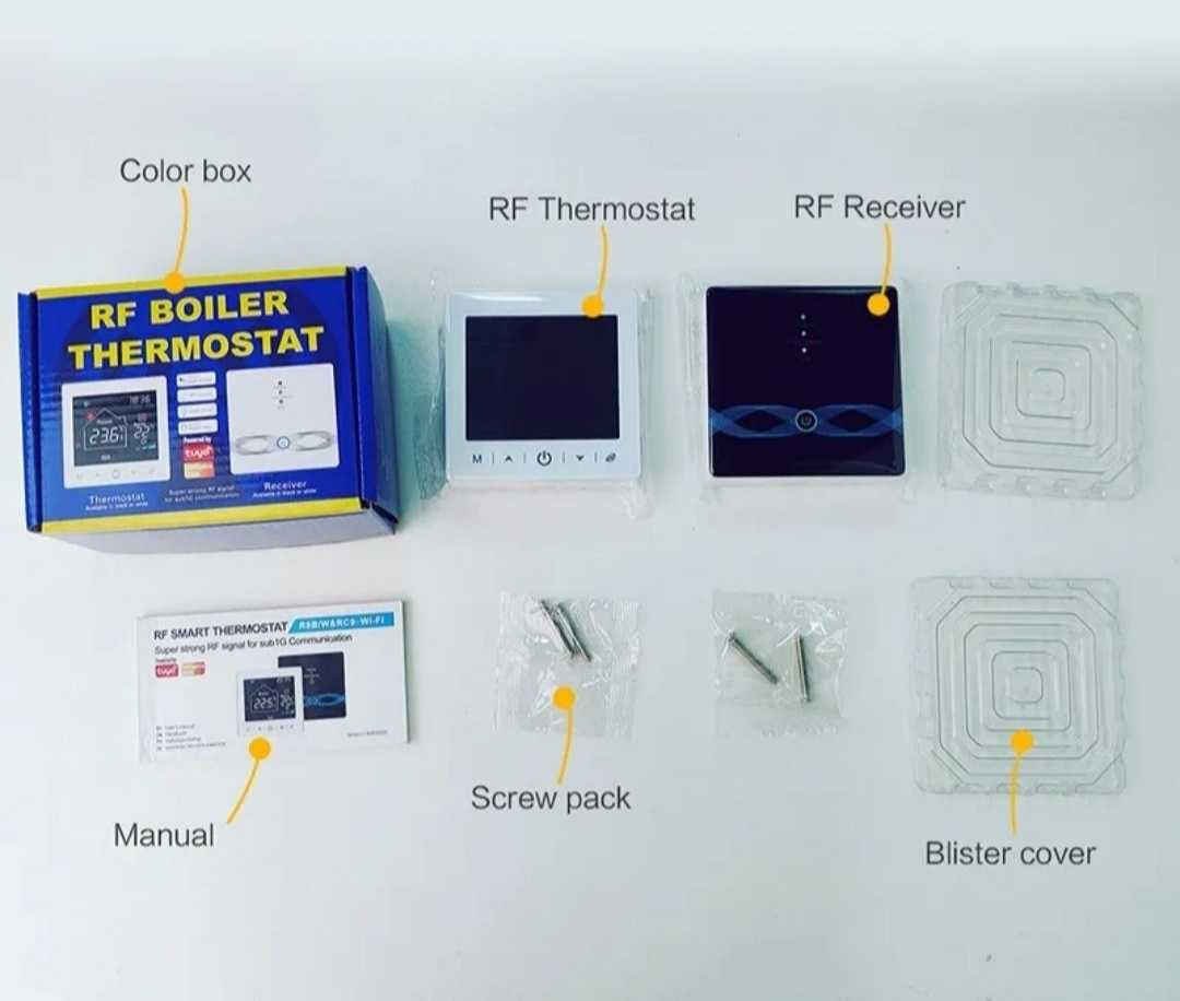 Терморегулятор для котла Wifi ,термостат RF Boiler Thermostat