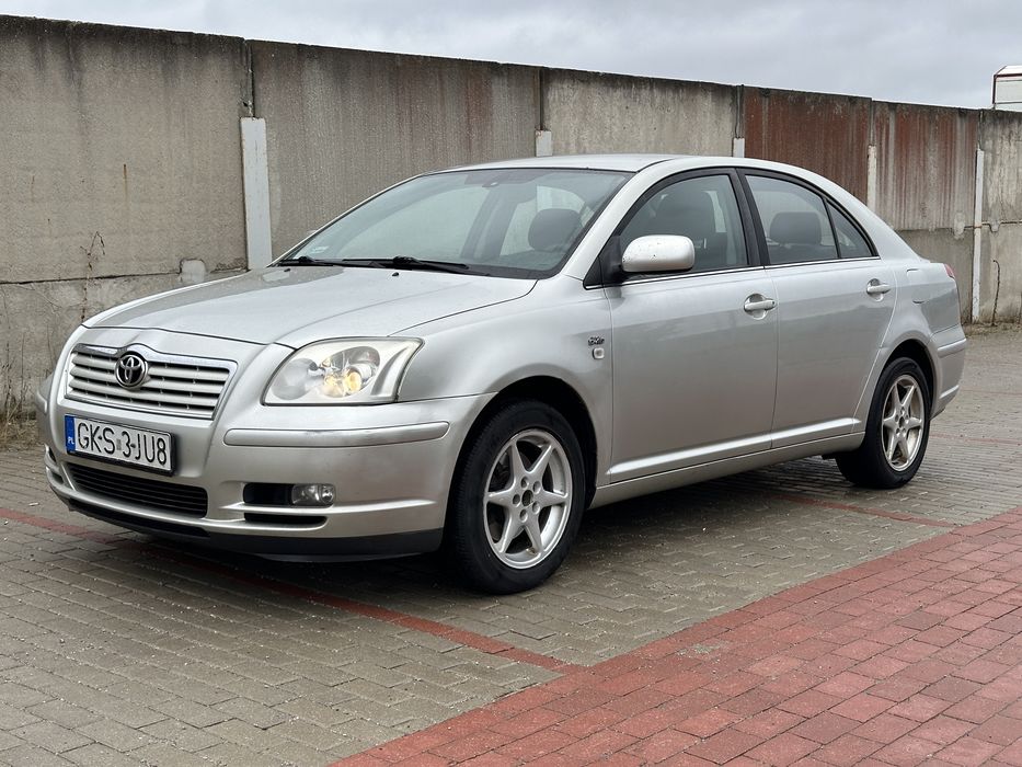 Toyota Avensis T25 Sedan 2.0 Diesel, klimatyzacja, bez korozji!