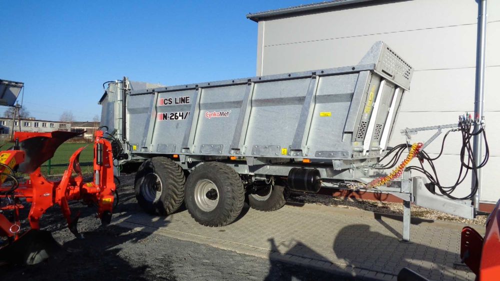 Rozrzutnik obornika wapna Cynkomet N 264/1   14 t Krapkowice od ręki!