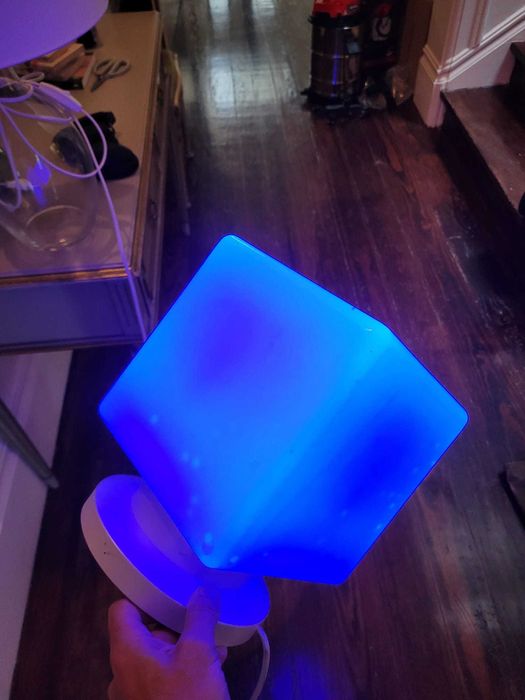 Luminarias  Cubos de luz Azul x2