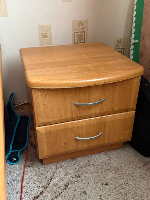 Меблі в спальню з МДФ ТМ Комекс  (Шафа, ліжко, трюмо і тумби 2шт)