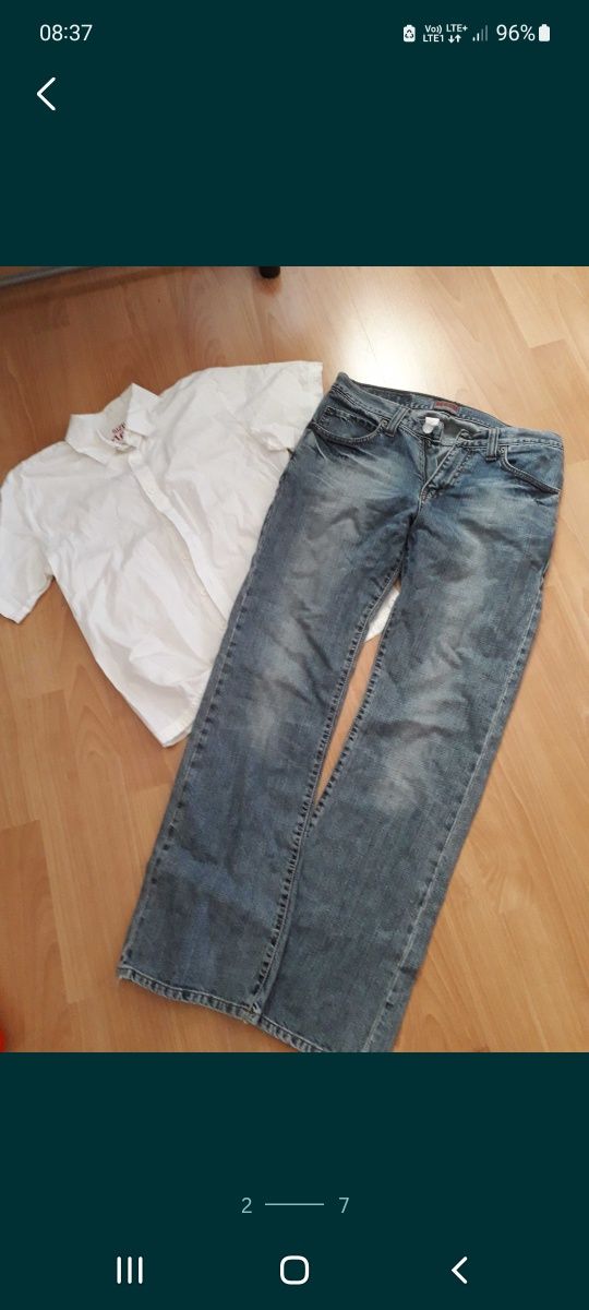 Zestaw paka 12-14 lat kurtka płaszcz spodnie bluzka softshell r.152