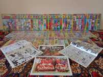 Jornal do Cuto completo, com os suplementos intactos e 41 posters.