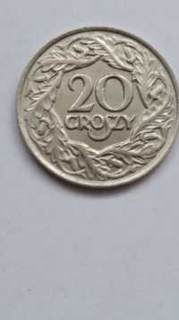 DS* M415, stara moneta Polska 20 groszy 1923 starocie wyprzedaż