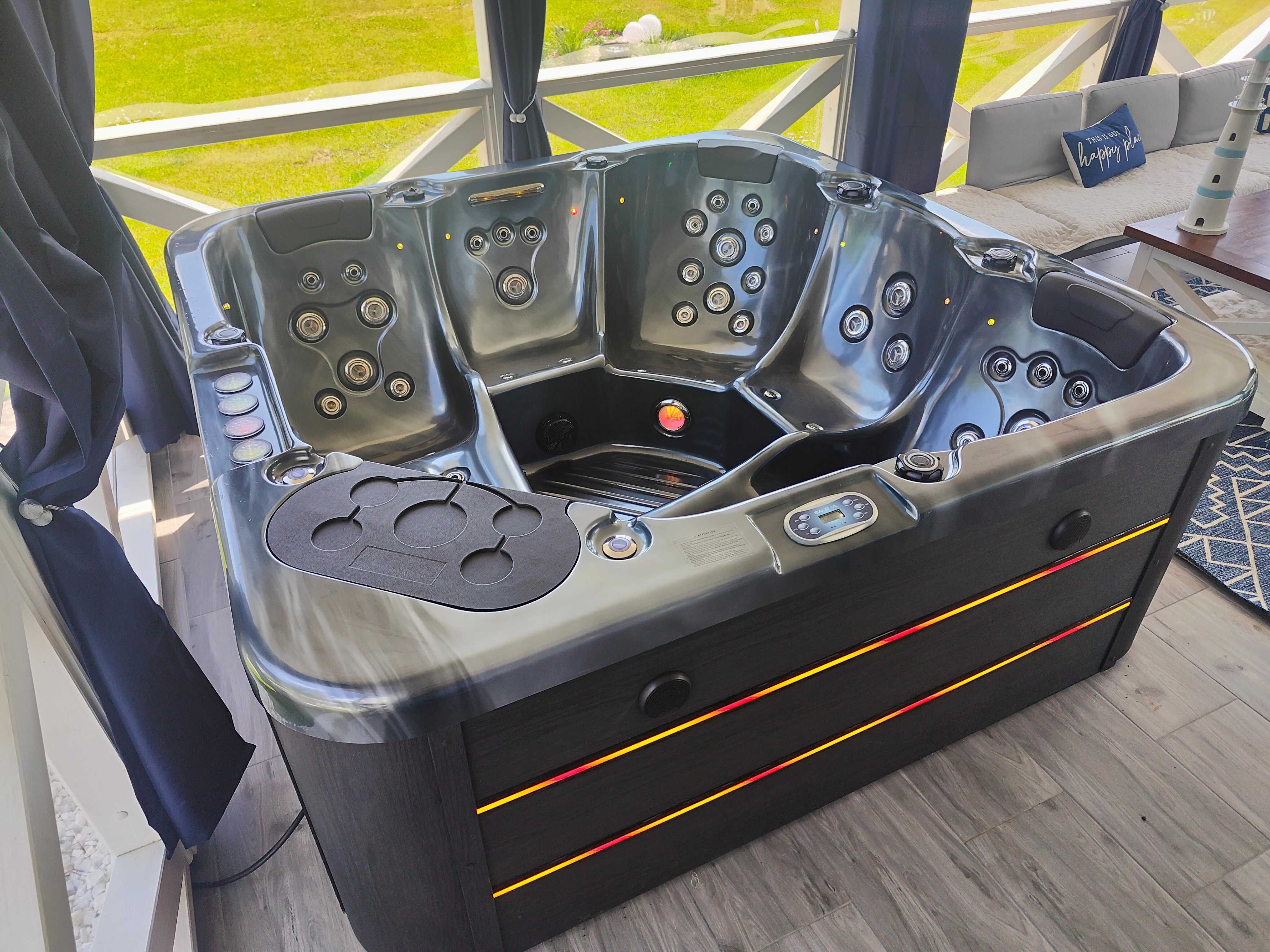Całoroczne ogrodowe jacuzzi , Balboa Touch 4, bluetooth, raty