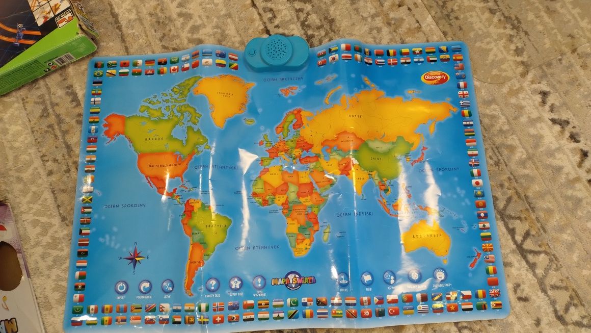 Interaktywna mapa świata