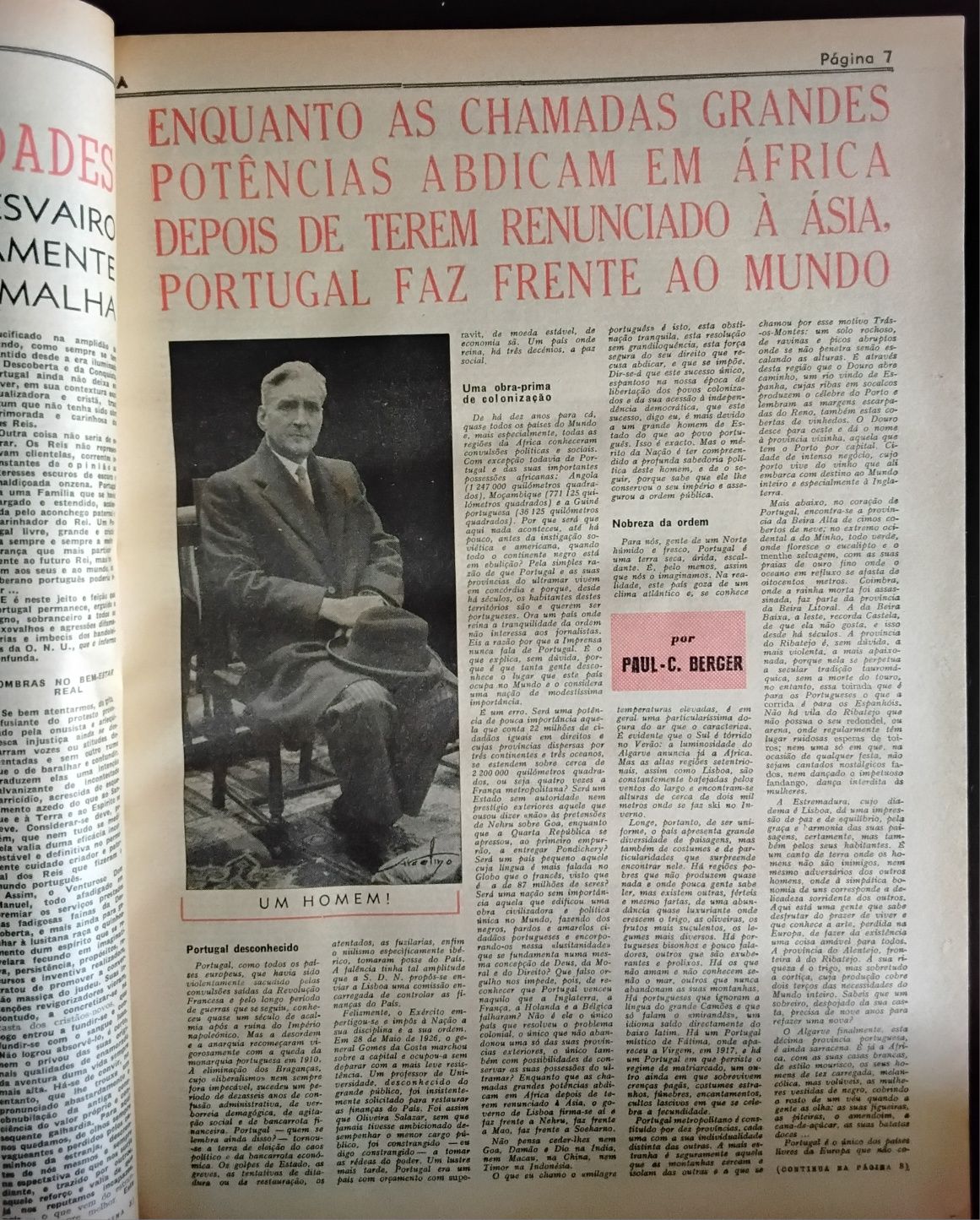 Semanário "Agora" encadernado, 1961 a 1966