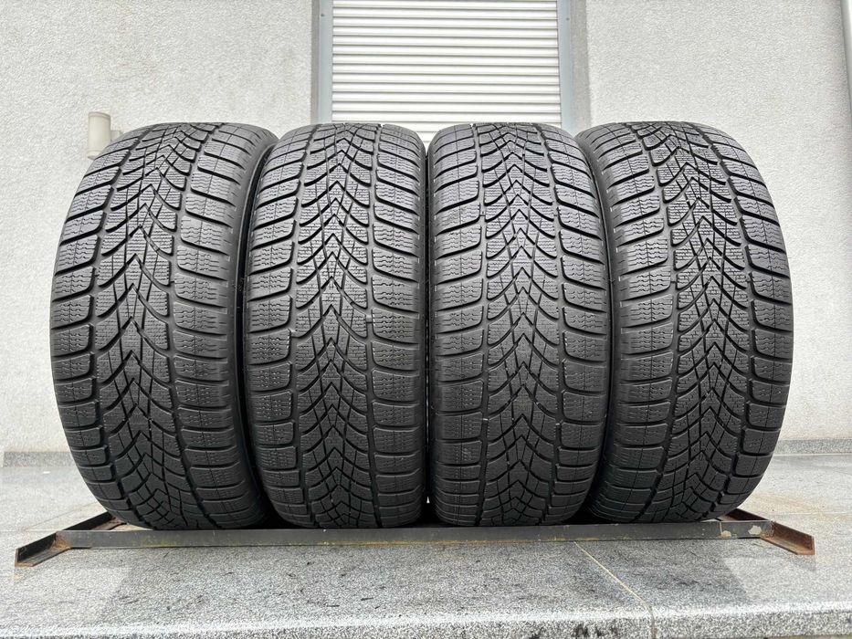 4szt zimowe 225/55R17 Dunlop 7,2mm 2023r świetny stan! Z5021 gwarancja