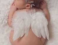 Assas de anjo para sessão fotográfica