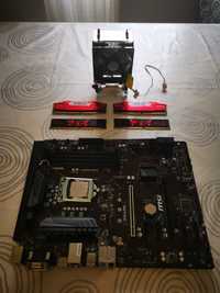 Excelente kit base PC I5 8600k