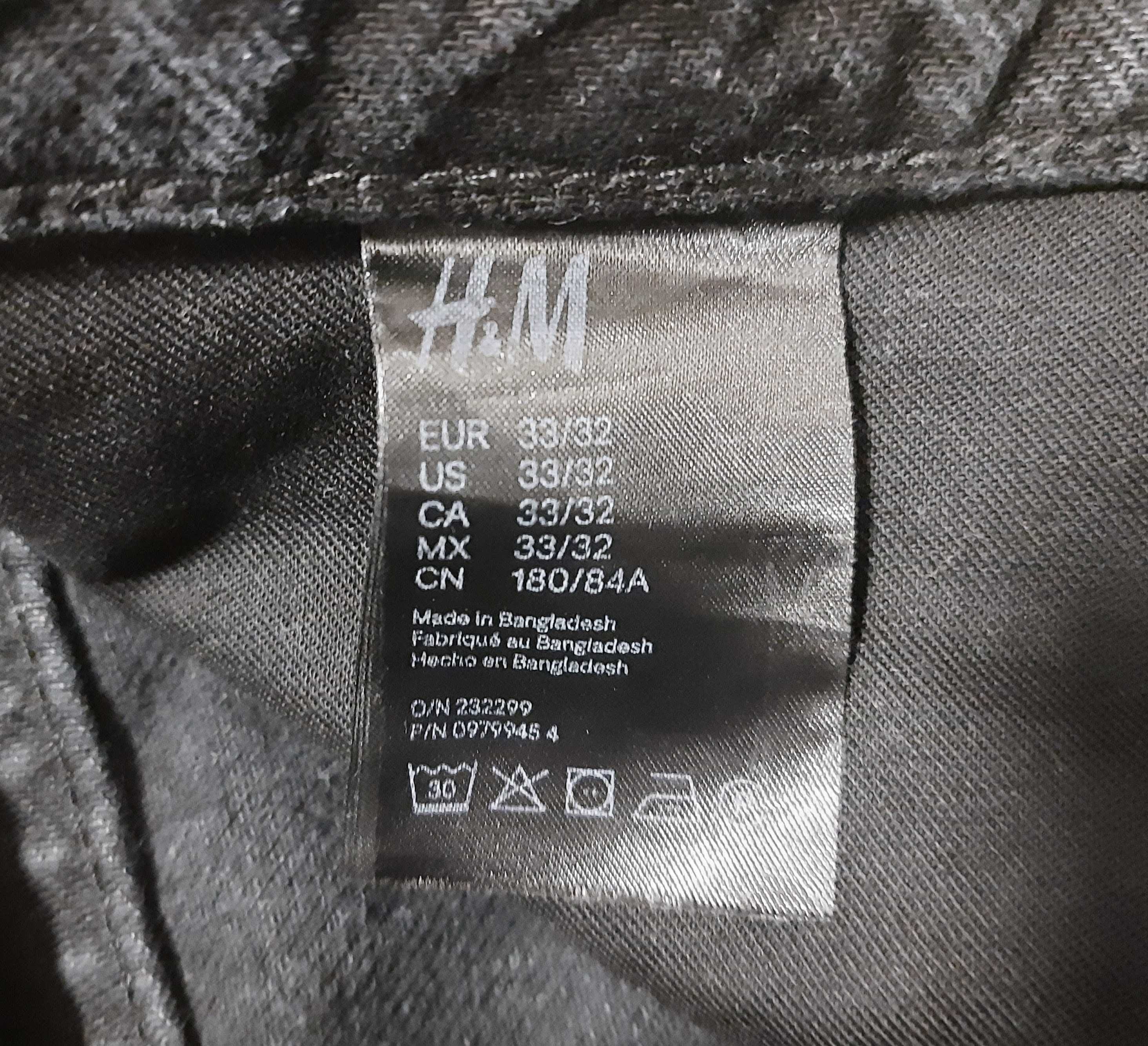 Джинси H&M Loose fit W33 L32 чоловічі широкі вільного крою baggy