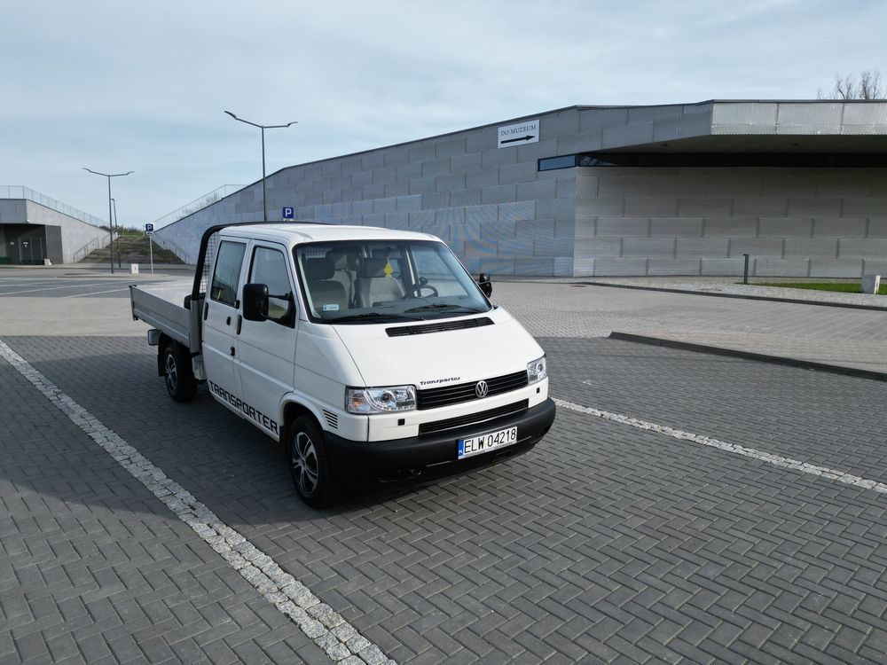 VW Transporter t4 doka 2.5L Benzyna + LPG brygadówka