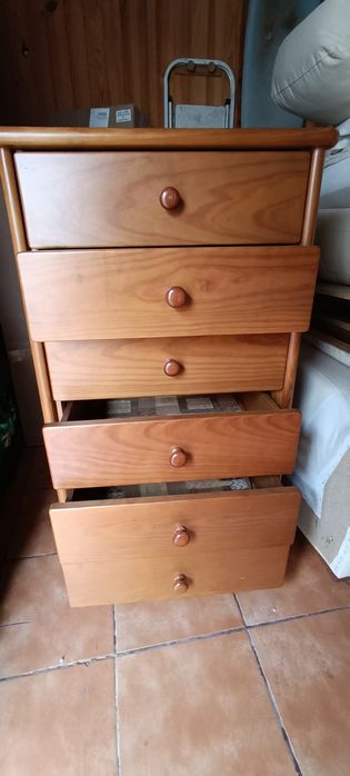 Camiseiro 6 gavetas pinho maciço