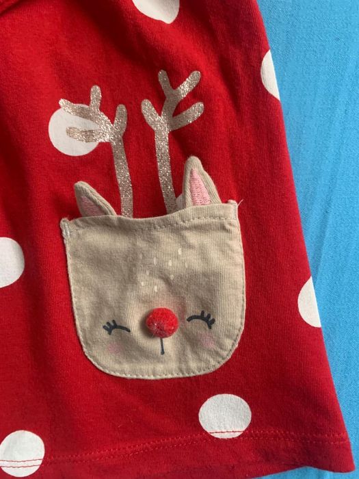 Sukienka niemowlęca świąteczna 80