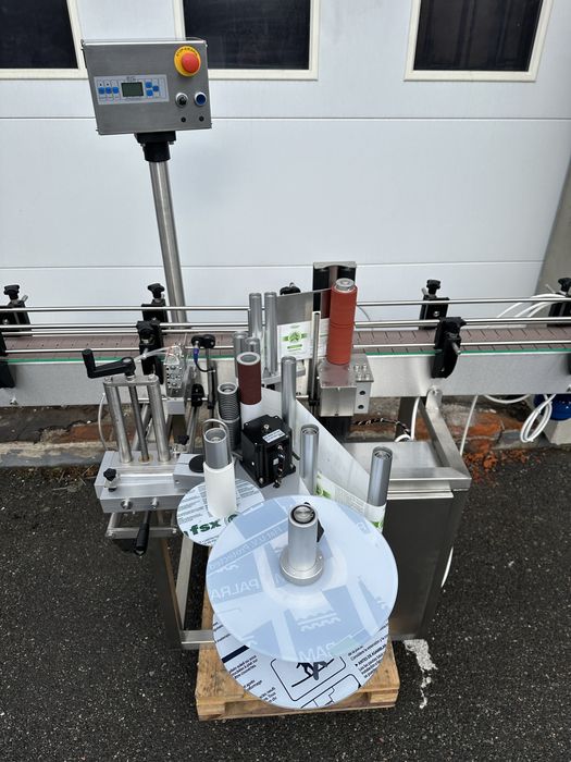 Etykieciarka z boxem / roto / NOWA / doOkrągłych / Etykietarka