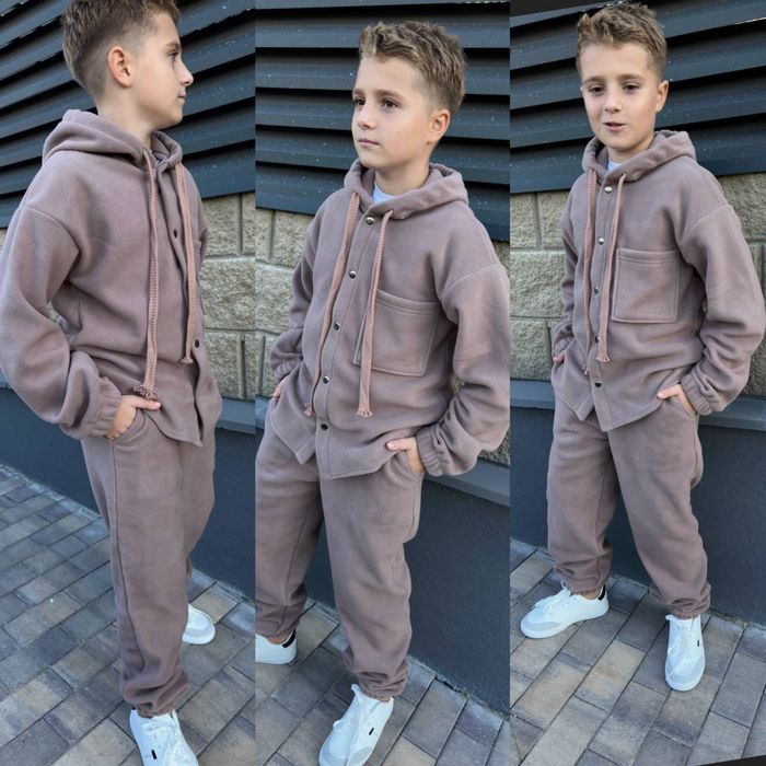Флісовий костюм дитячий підлітковий флисовый костюм132/140/146/152/168