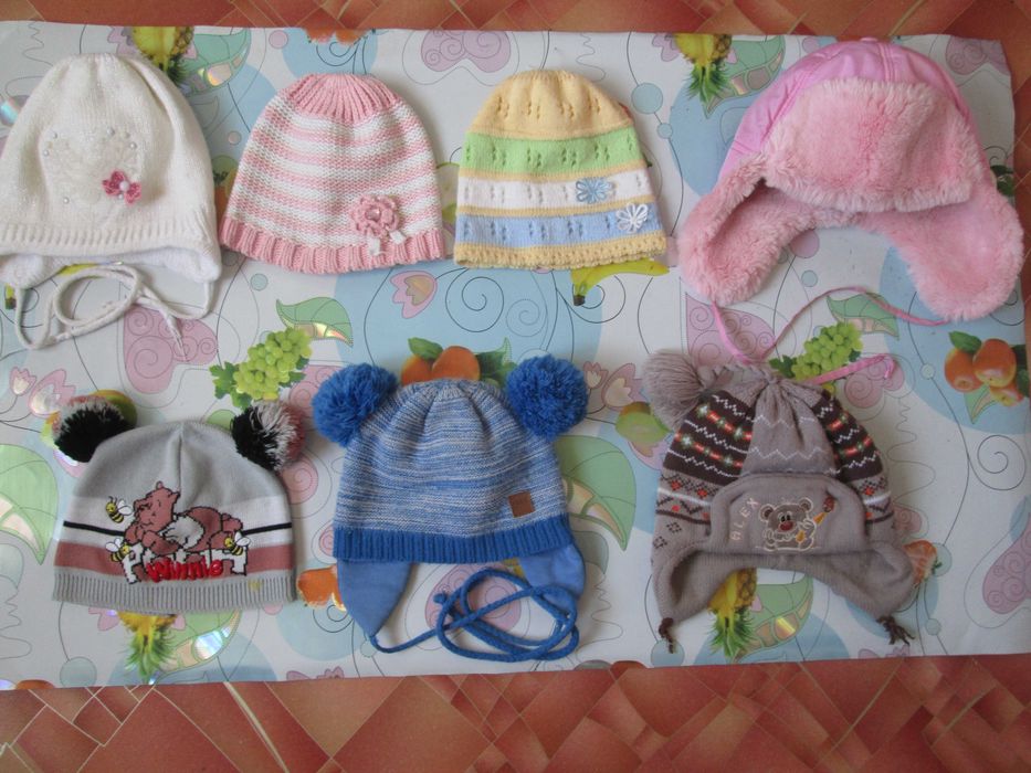 Шапочка детская для девочки