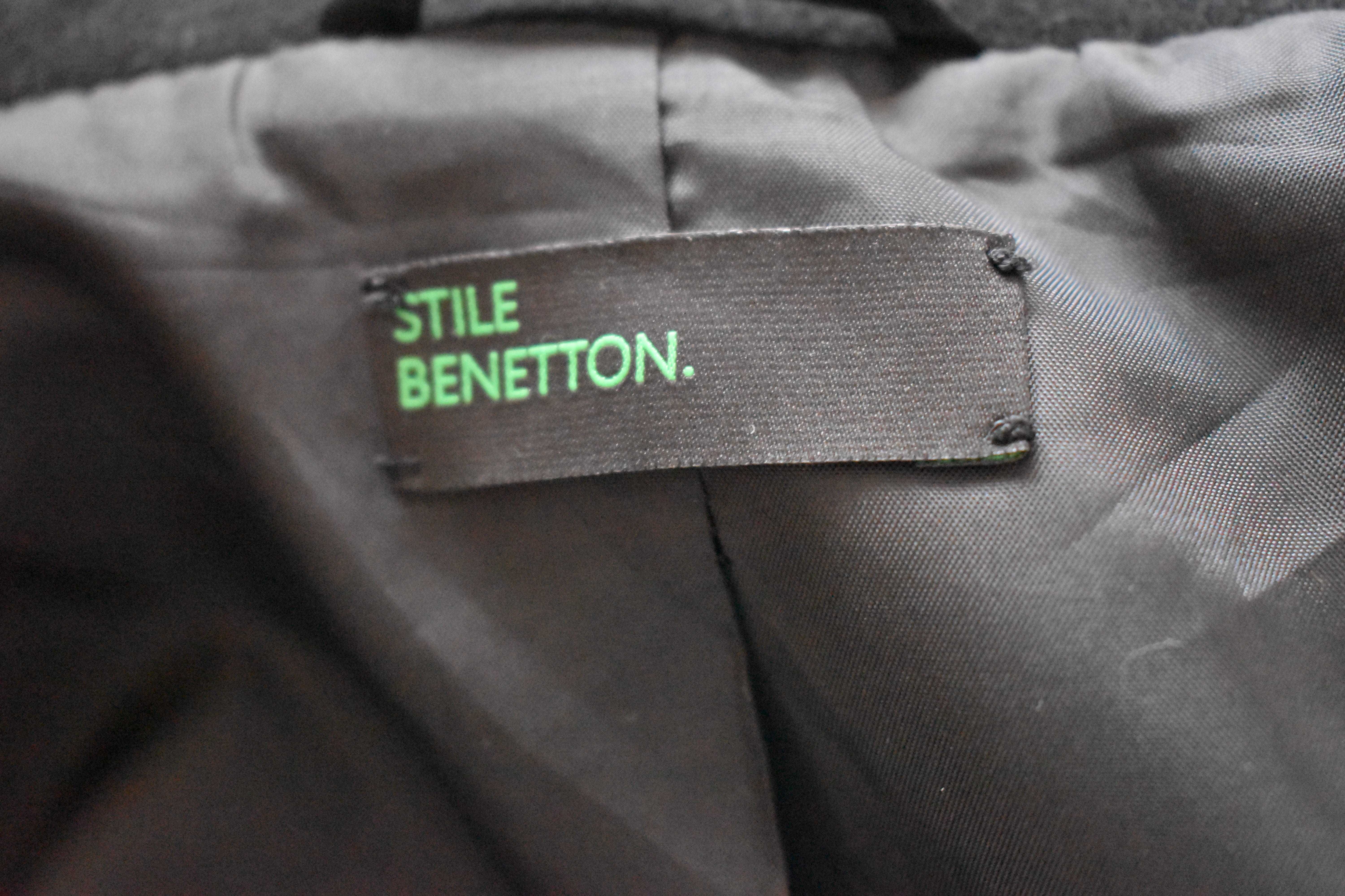 Sobretudo em lã, Benetton [veste S]