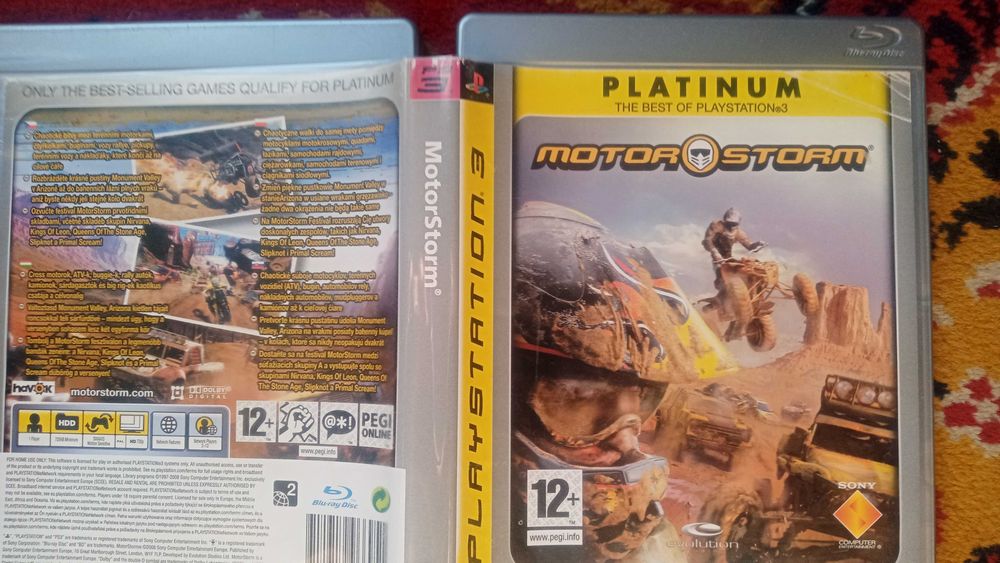 + Motorstorm + gra na PS3 pierwsza część.