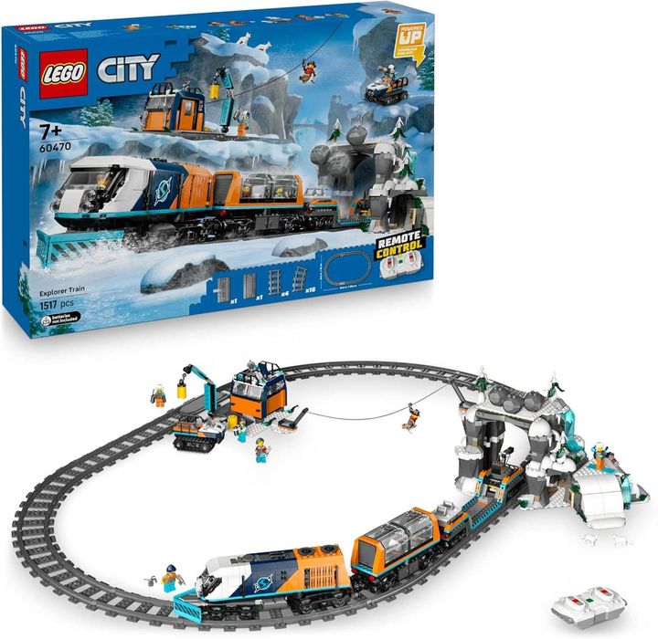 LEGO City Comboio expresso polar ártico dos exploradores  60470