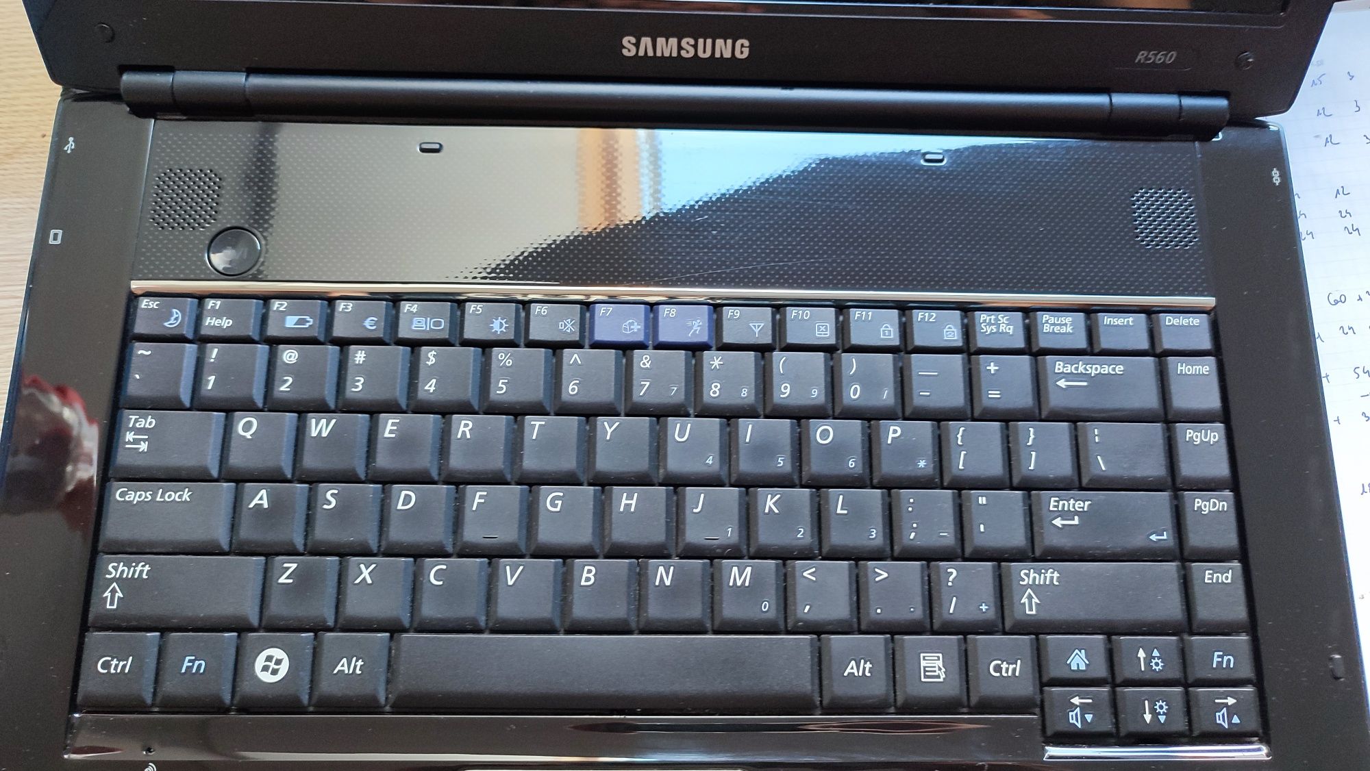 Laptop samsung r560 6GB RAM dysk wd Blue 320GB
