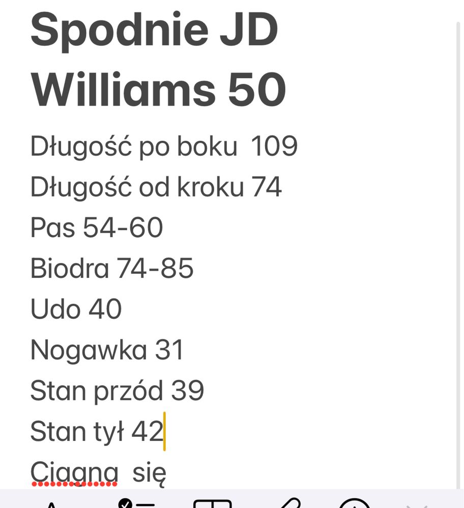 Nowe spodnie JD Williams rozmiar 50