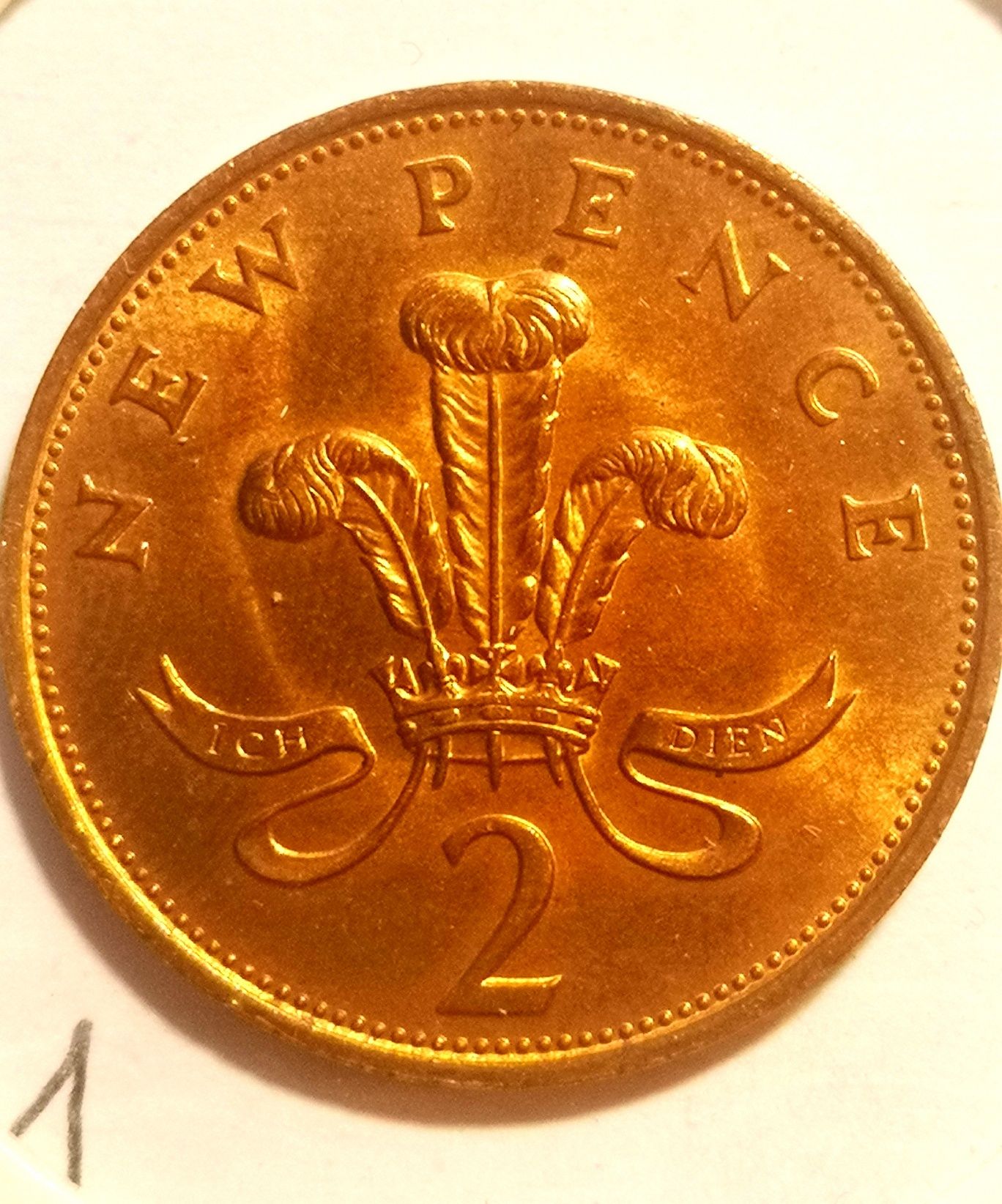 Moneta 2 Penc 1978r