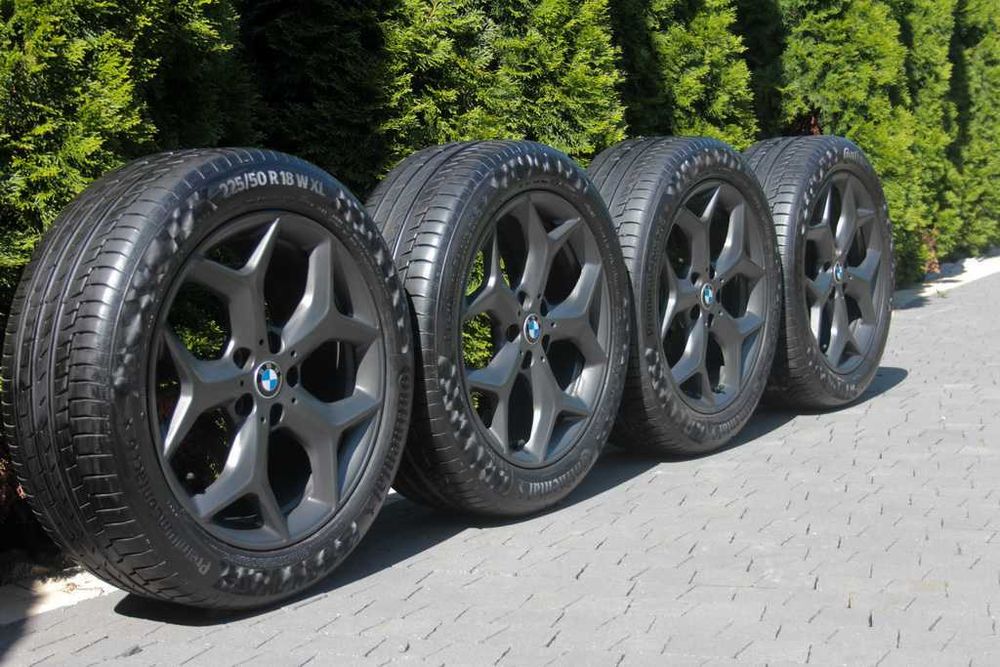 5x112 18 cali BMW X1 X2 F48 F49 Grafit półmat LATO 225/50 R18 hom BMW