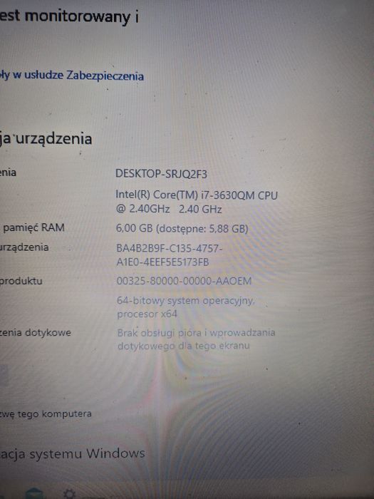 Laptop toshiba satelite l50