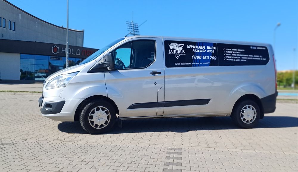Wynajem busa 9-osobowego/ Przewóz osób/Transport/ Lotniska wesela