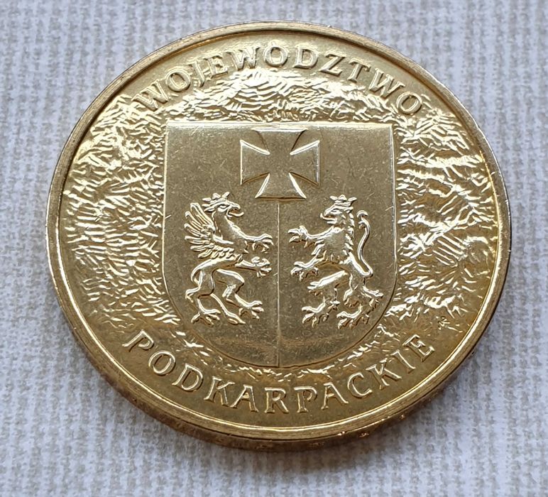Moneta 2 zł. - Województwo Podkarpackie