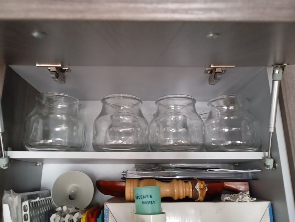 8 potes vidro Ikea