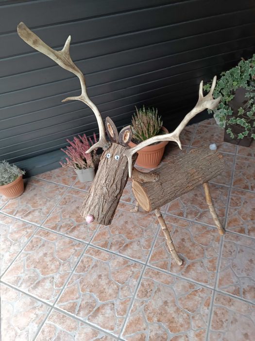 Ozdoba świąteczna renifery