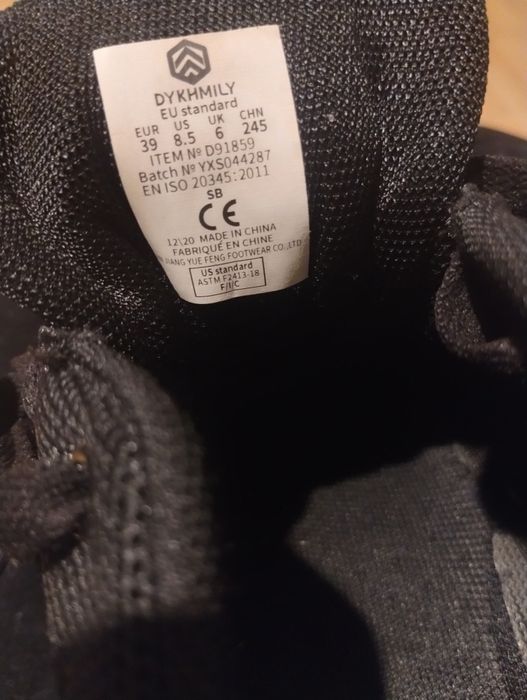 Buty damskie BHP sneakersy twarde noski