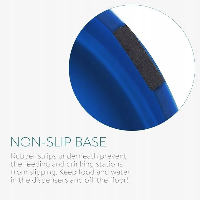 Navaris Automatyczny dozownik karmy dla zwierząt domowych i wody