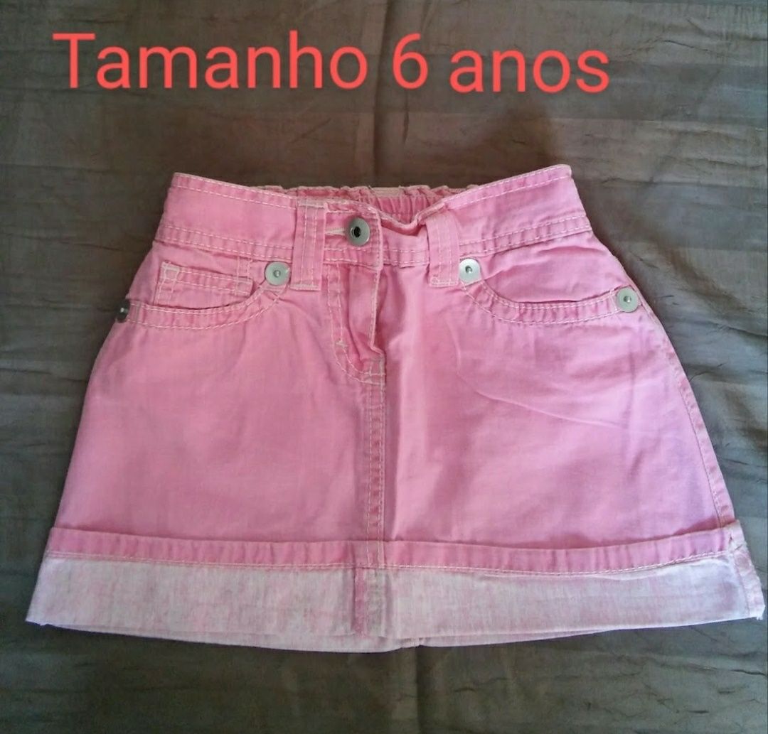 Lote de roupa de menina