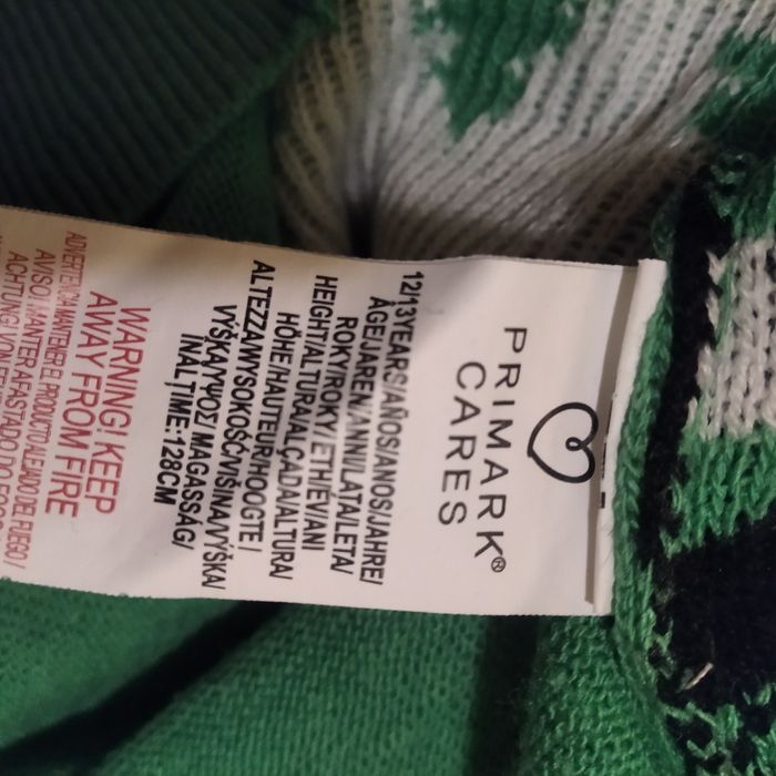 Sweter świąteczny Minecraft na wzrost 158 cm Primark