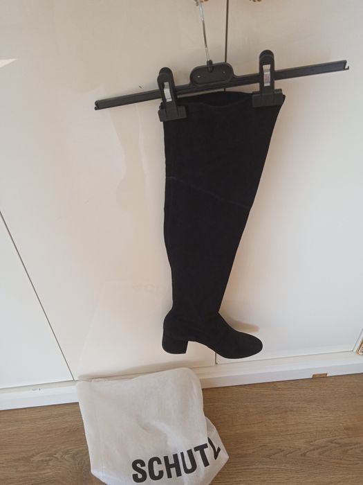 Сапоги, ботфорты из замши от Shuts 38p