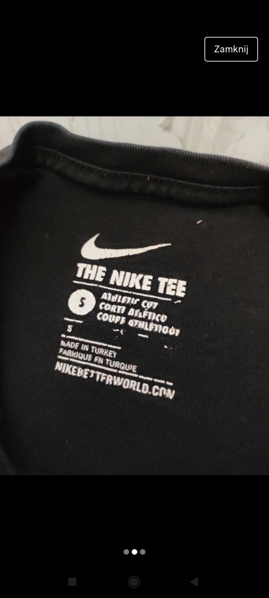 Koszulka Nike bawełniana