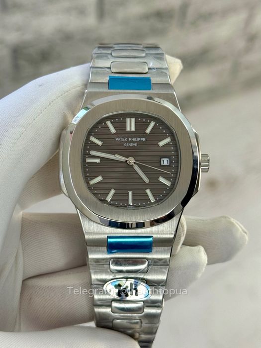 Годинник Patek Philippe Nautilus Black Dial часы