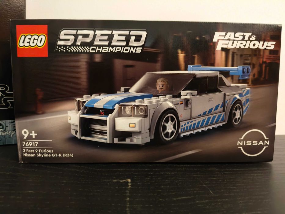 Lego Velocidade Furiosa Nissan Skyline GT-R (R34), Novo e Selado